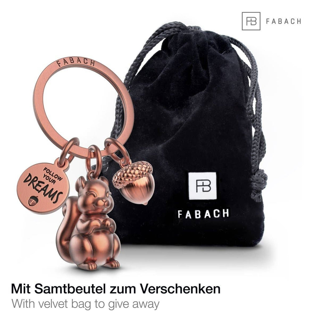 Oggetto regalo di design – porte cles ecureuil skippy fabach 