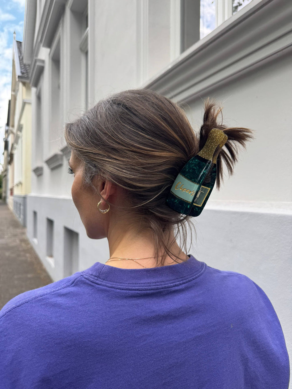 Pince à cheveux Champagne | Objetos de diseño y regalos originales