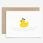 Grußkarte von Miss Duck