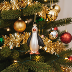 Pinguin-Weihnachtskugel