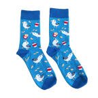 Chaussettes - Mouettes et snacks | Design e regali originali
