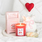 Brûleur d'huile blanc et rose avec nœud | Design e regali originali
