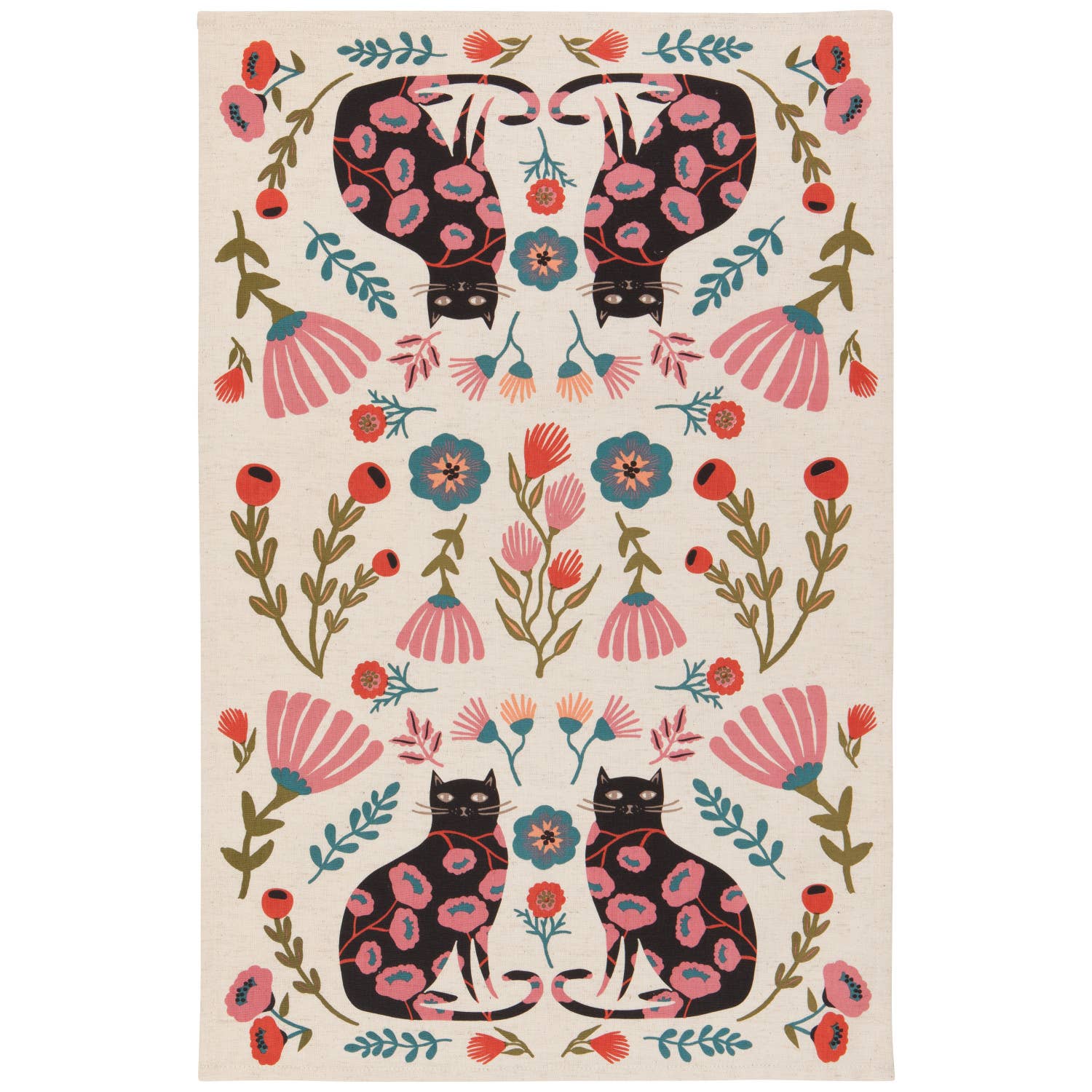 Lot de 2 torchons à vaisselle Catbloom | Design e regali originali