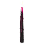 Ensemble de 4 bougies gothiques roses “Vampire Tears”
