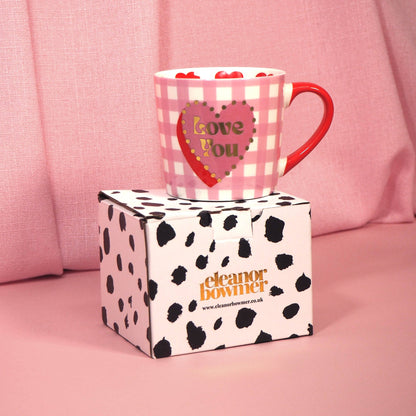 Mug Cœurs “Love You”