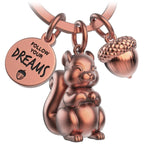 Oggetto regalo di design – porte cles ecureuil skippy fabach FABACH_Skippy_Dreams_bronze 