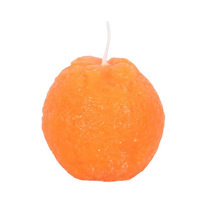 Ensemble de 3 bougies en forme d'orange | Design e regali originali