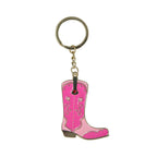 Porte-clés Botte de Cowboy Rose | Design-lahjat ja sisustustuotteet
