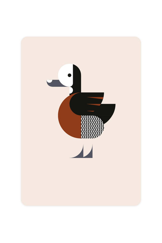 Widowed Whistling Duck Postcard