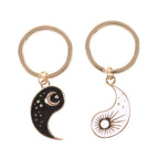 Paire de porte-clés Yin Yang Best Friend | Design e regali originali