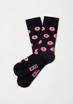 BeDonut Black Socks - 100% Organic Cotton Socks