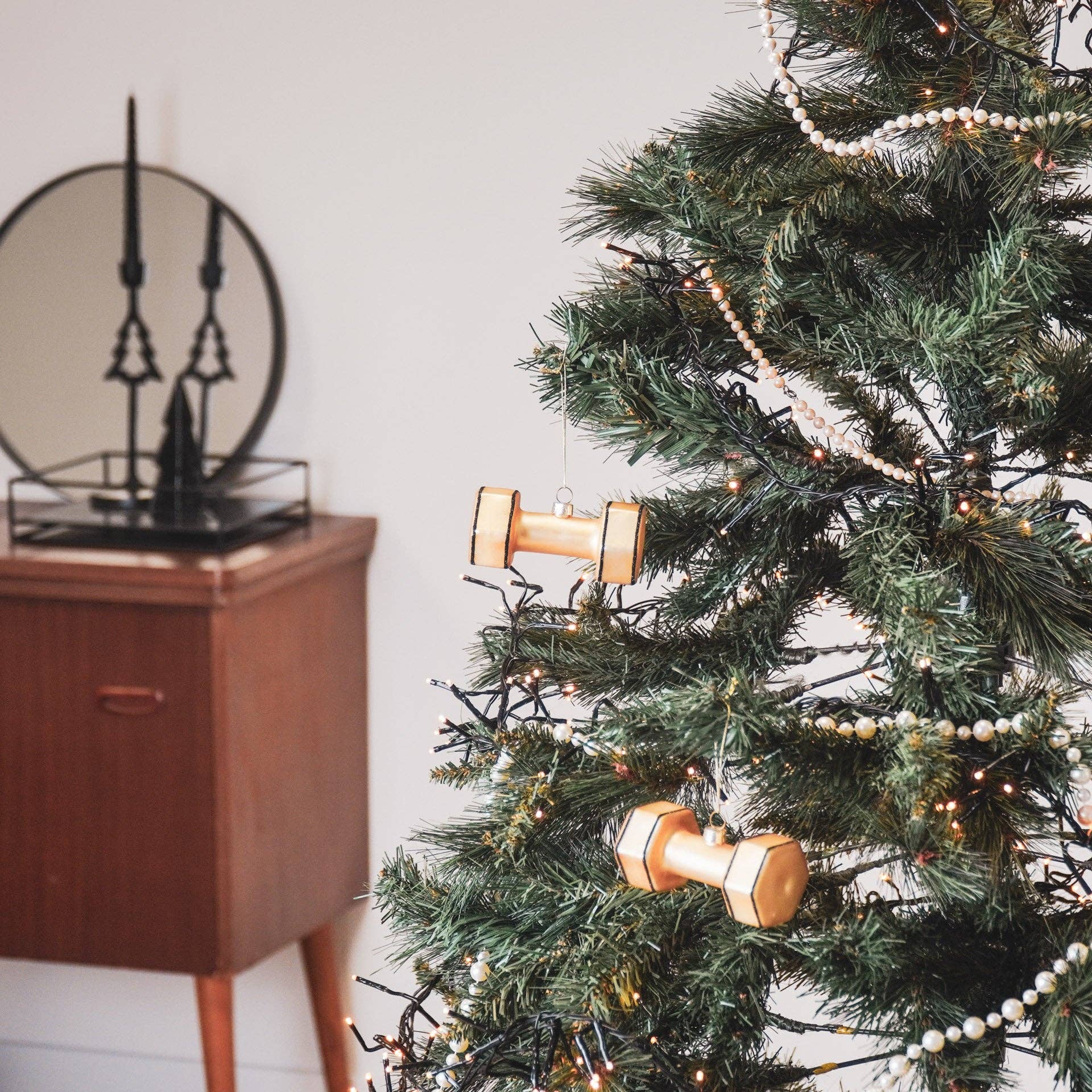 Oggetto regalo di design – boule de noel poids libre 