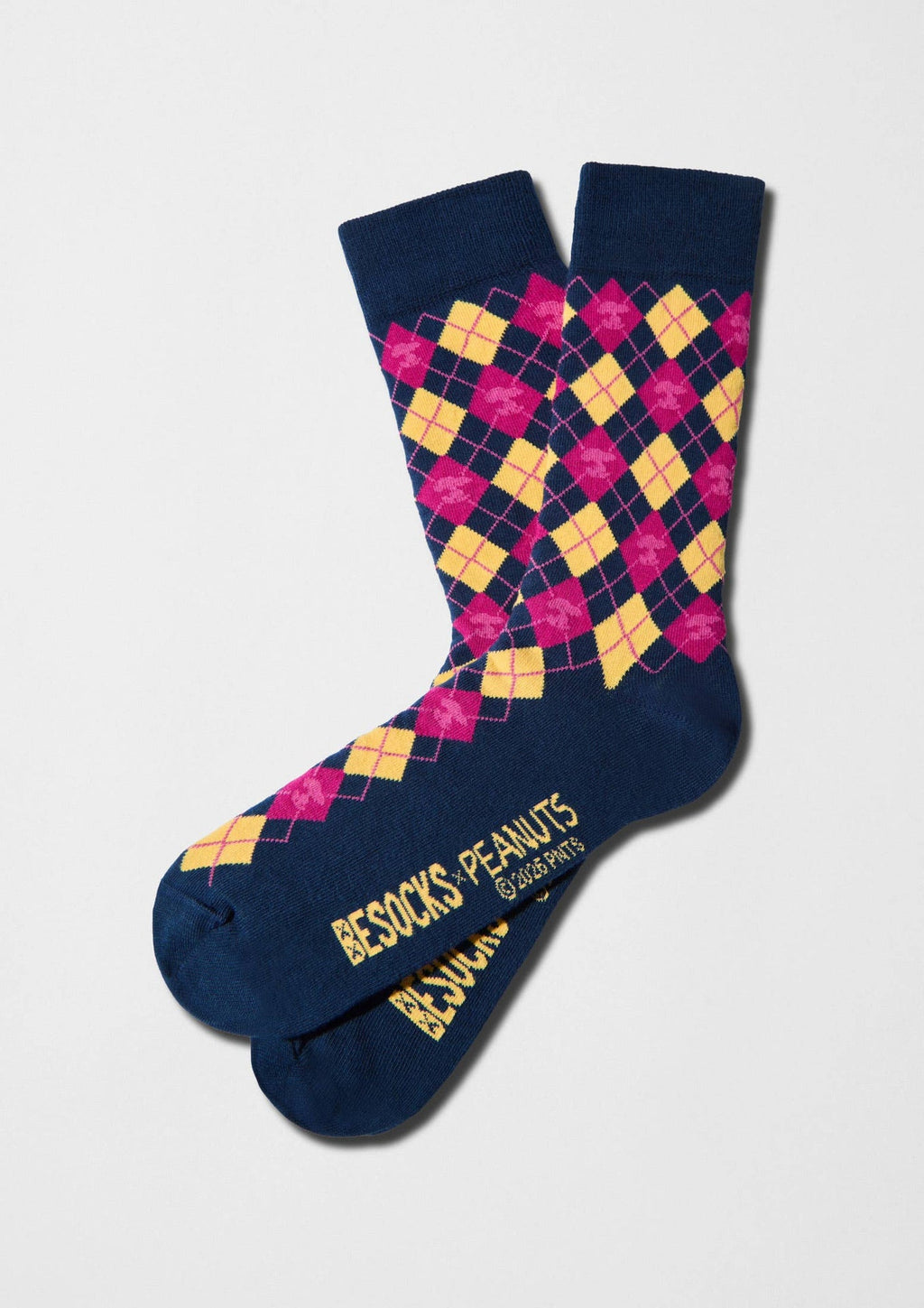 Chaussettes BeSnoopy Diamants Bleu marine – Besocks