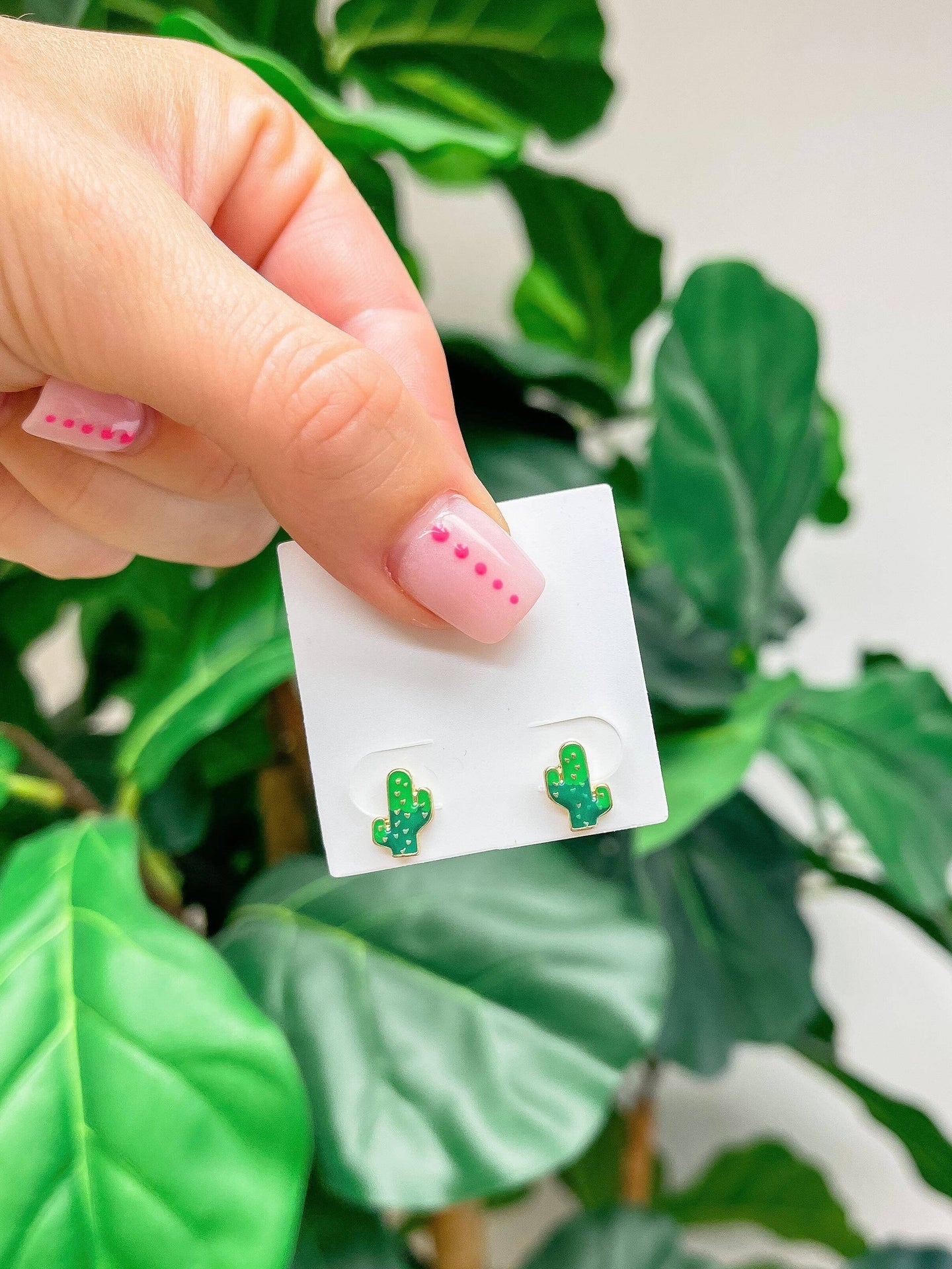Boucles d'oreilles Cacti | Designproducten en originele cadeaus