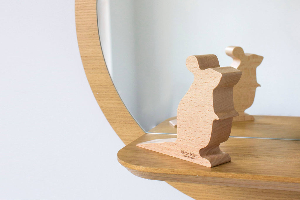 Cale-porte en bois Souris Mimi | Objetos de diseño y regalos originales