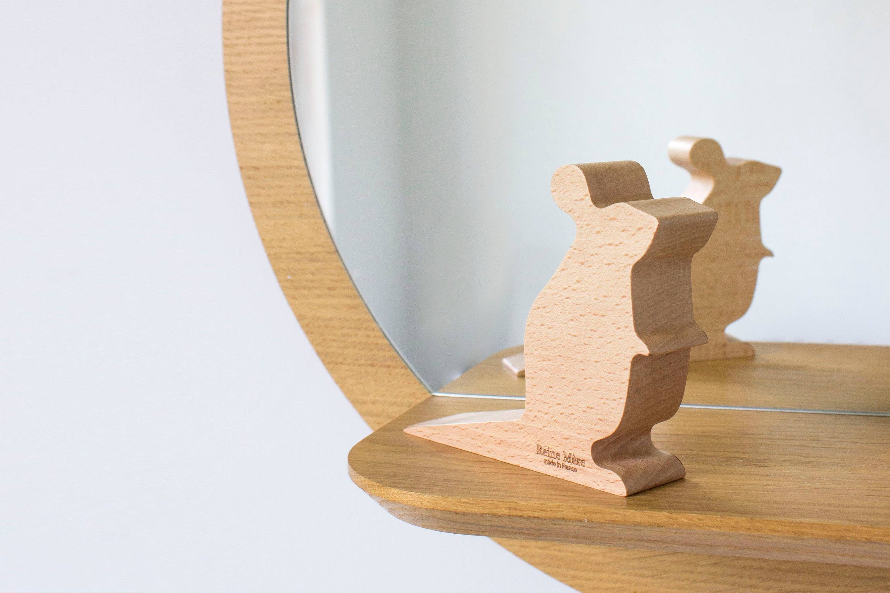 Cale-porte en bois Souris Mimi | Objetos de diseño y regalos originales