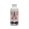 Vase en céramique rose papillon Moth