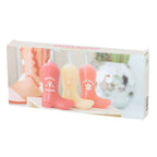 Ensemble de 3 bougies en forme de bottes de cowboy