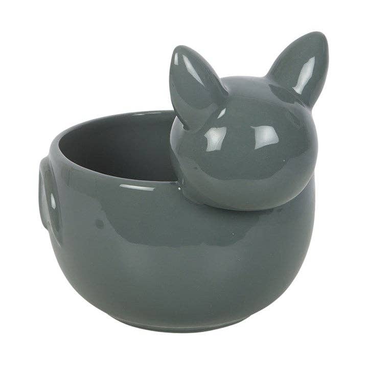 Bol de friandises d'Halloween mignon en forme de chauve-souris