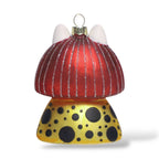 Weihnachtskugel Weiße Katze Yayoi Kusameow Kusama