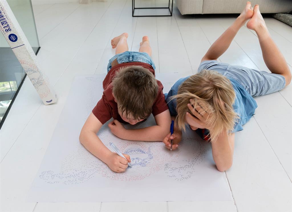 Affiche de Jeu XL - Reliez les points | Objetos de diseño y regalos originales