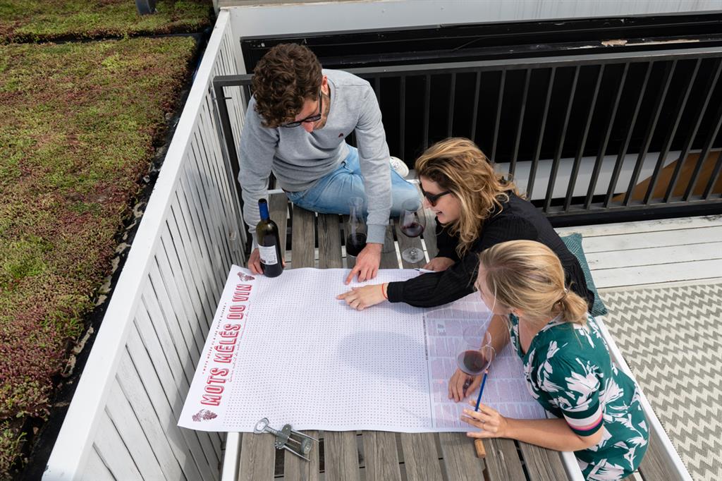 Affiche de Jeu XL - Mots Mêlés du Vin | Objetos de diseño y regalos originales