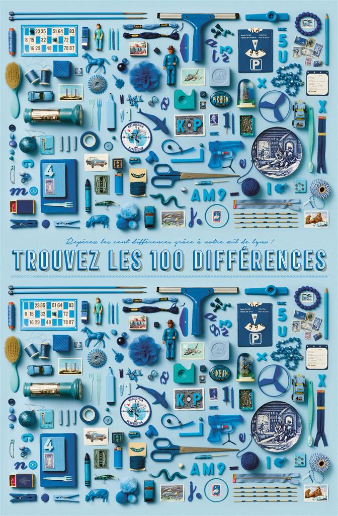 Affiche de Jeu XL - Trouvez les 100 Différences | Designproducten en originele cadeaus