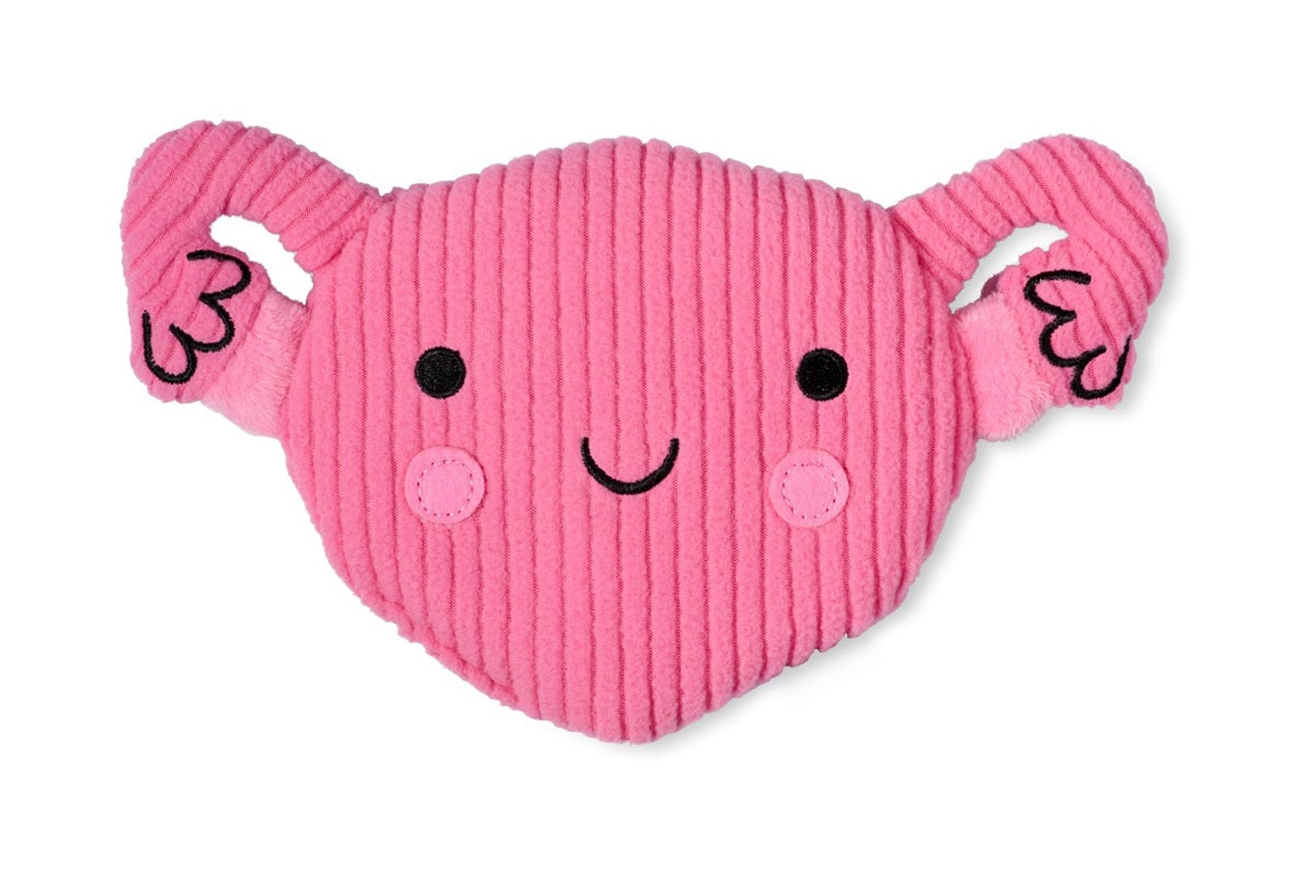 Cute Uterus Hot Water Bottle to Cuddle