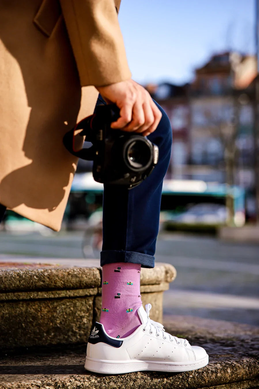 chaussettes photographe the captain socks 