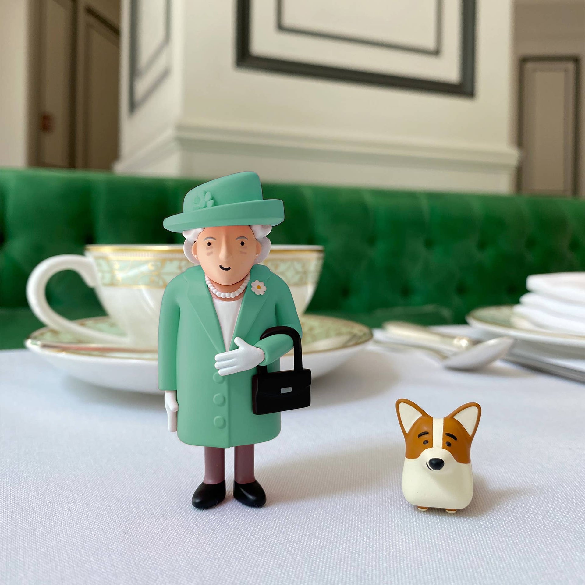 Pièce de collection The Queen & Royal Corgi