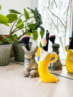 Kleine Vase Bananenromanze