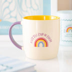 Mug arc-en-ciel "Une petite tasse de calme"