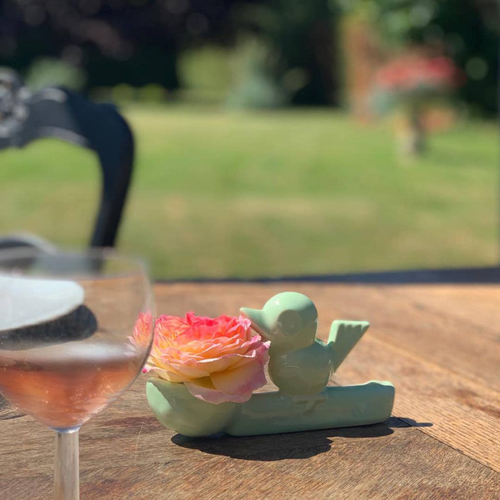 Oggetto regalo di design – Voleur de fleurs Bleu – Jasmin Djerzic – Bleu – vue 13