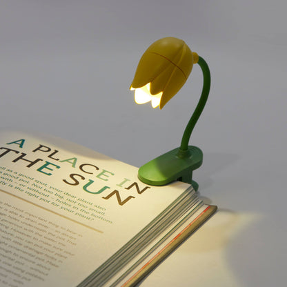 Lumière de lecture Tulipe Jaune