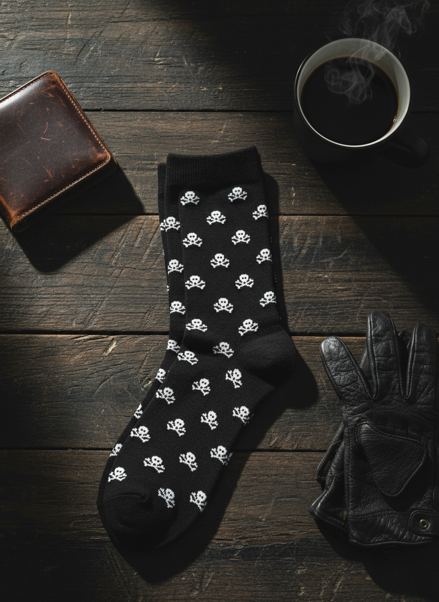 Chaussettes Têtes de Mort | Design e regali originali