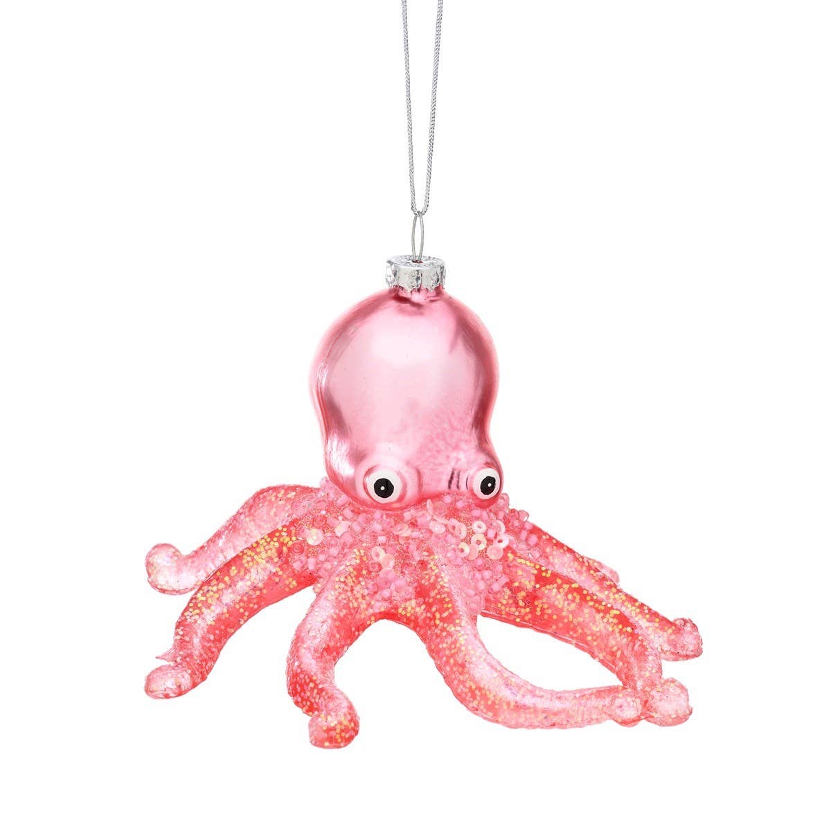 Oktopus-Weihnachtskugel