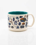 Oggetto regalo di design – Mug Gemmes et Minéraux – produit scientifique Cognitive Surplus EU, vue 1