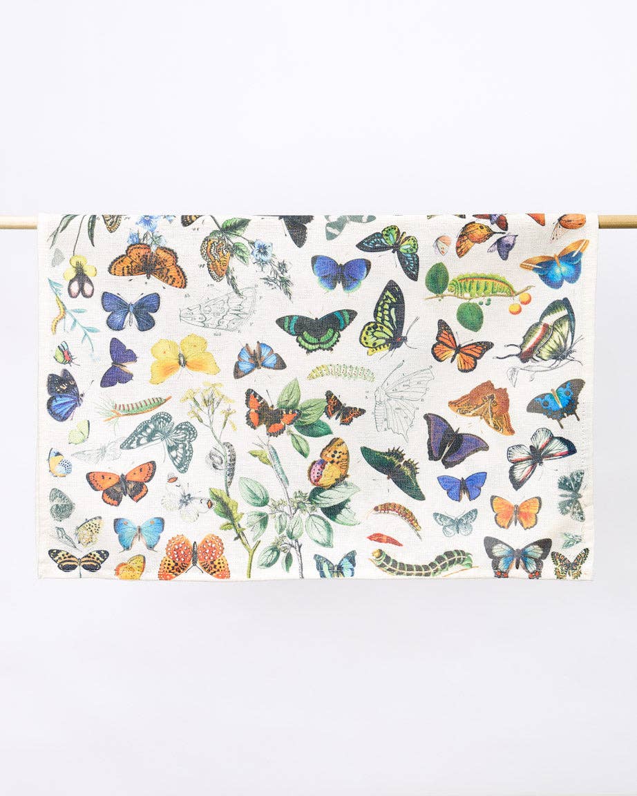 Oggetto regalo di design – Torchon Papillon – produit scientifique Cognitive Surplus EU, vue 2