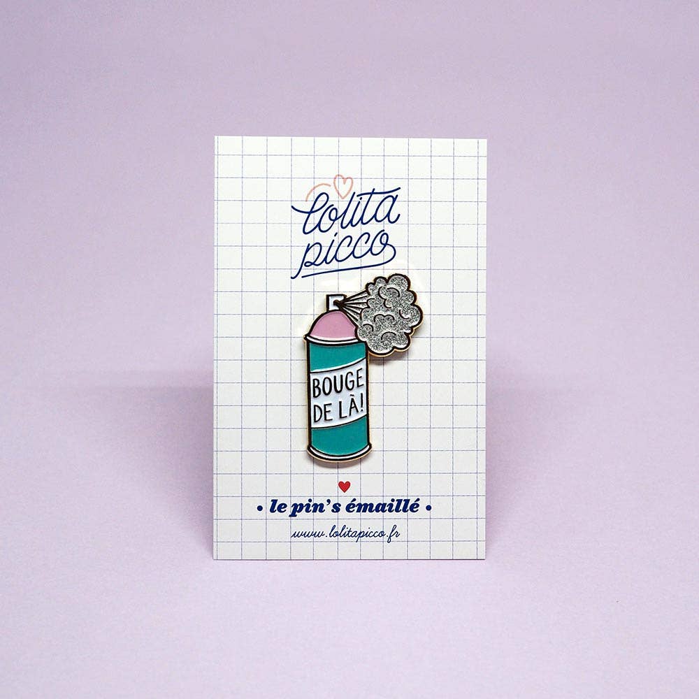Pin's "Bouge De Là" | Designproducten en originele cadeaus