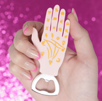 ouvre bouteille chiromancie made au gold BOTTLEOPENERPALMISTRY 16004684