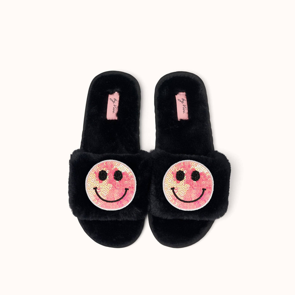 Paire de broches pour Chaussons - Smiley Rose | Design e regali originali