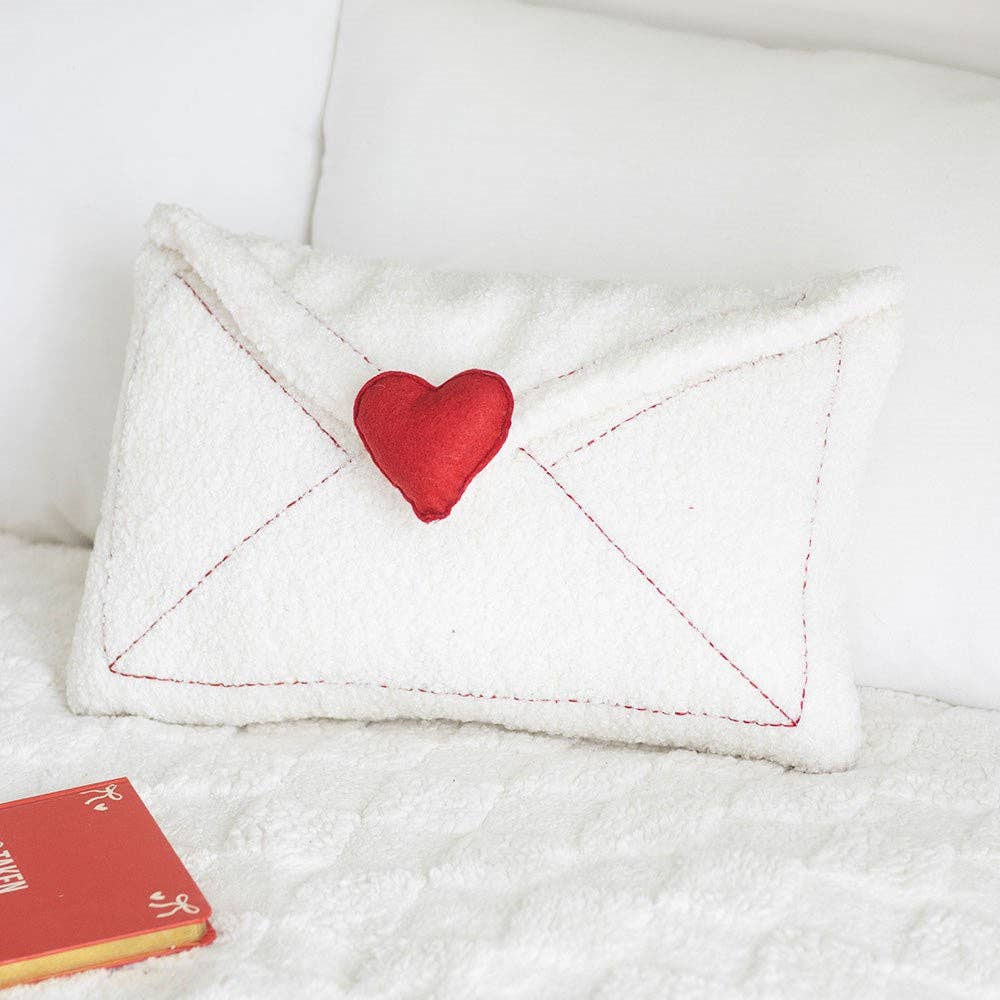 Coussin Lettre d'Amour Saint-Valentin