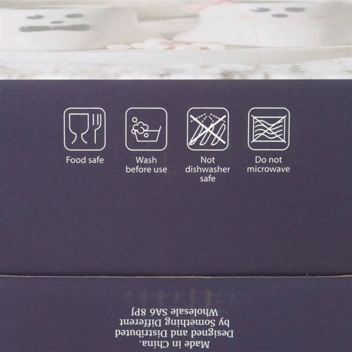 Ensemble de tasses Mr et Mme Fantôme "Boo"