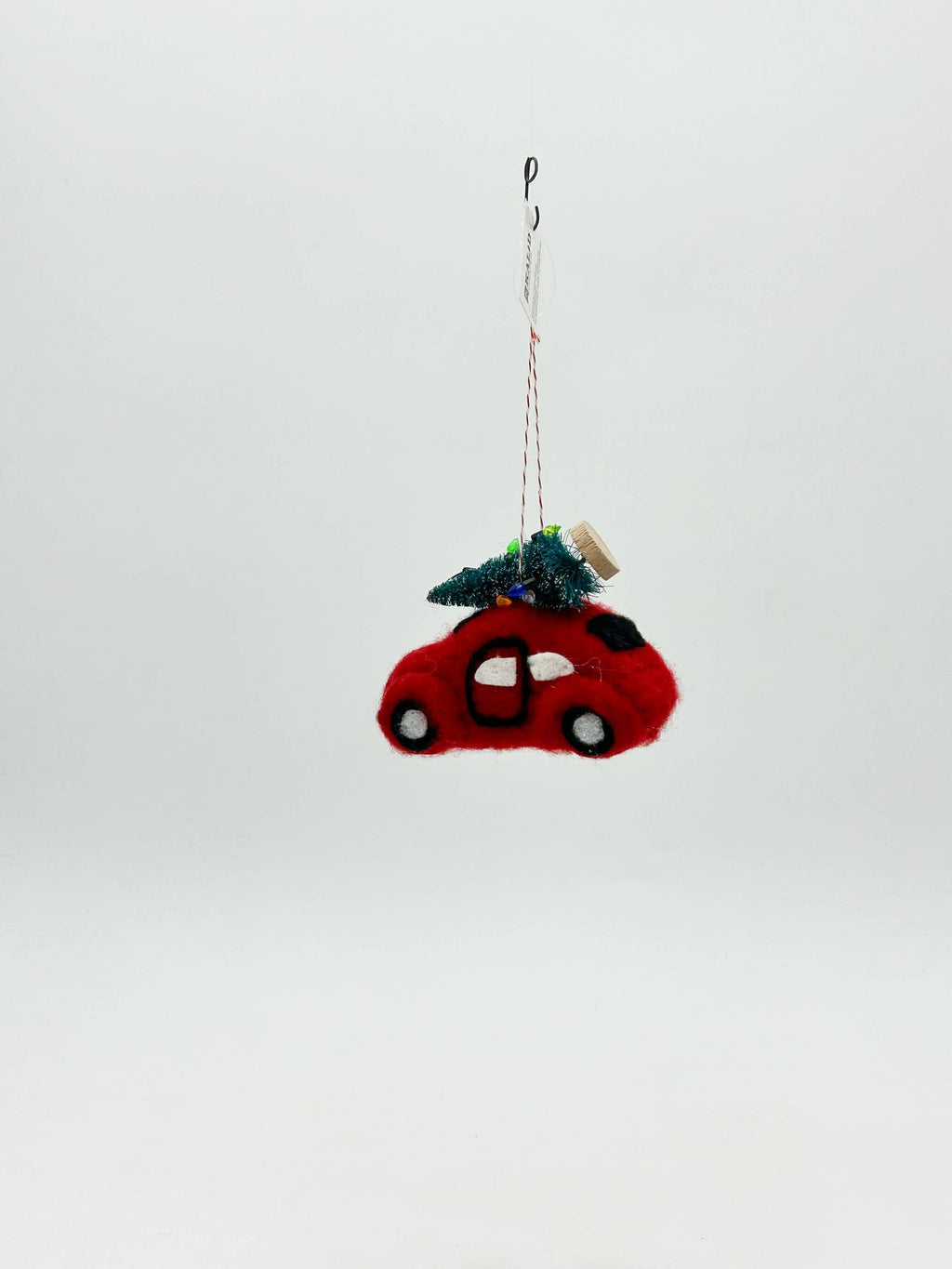 Décoration à suspendre Voiture de Noël en feutre | Design e regali originali