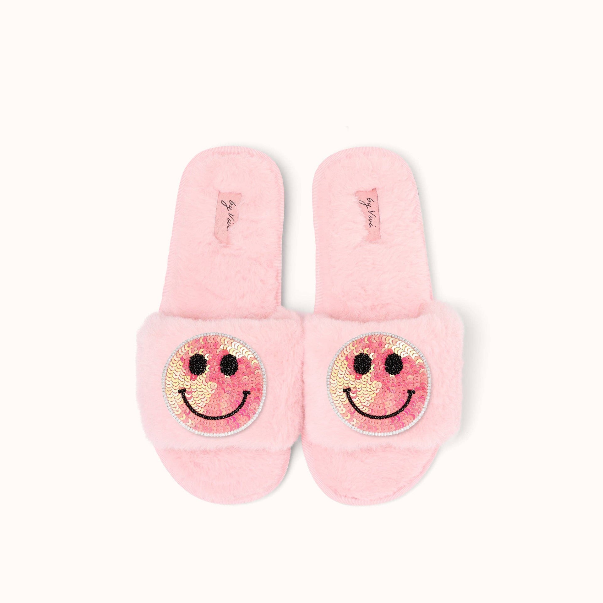 Paire de broches pour Chaussons - Smiley Rose | Design e regali originali