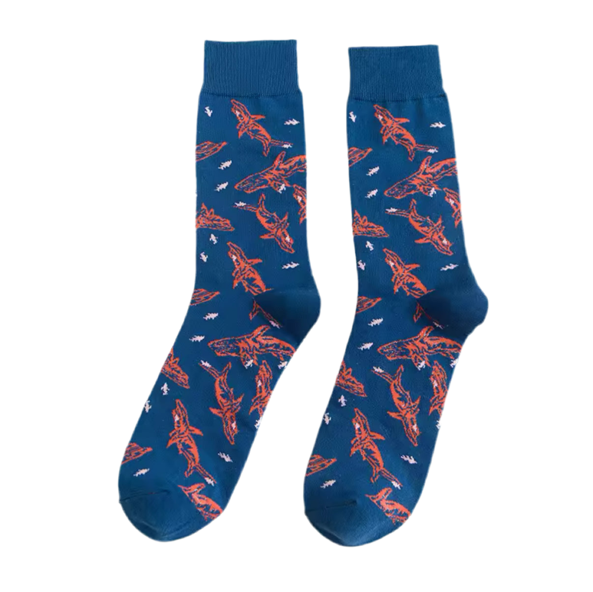 Oggetto regalo di design – chaussettes requins rouges mrcol
