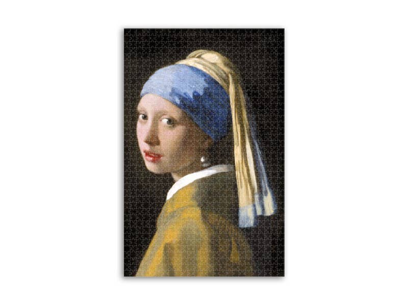 Puzzle Vermeer - La Jeune Fille à la perle