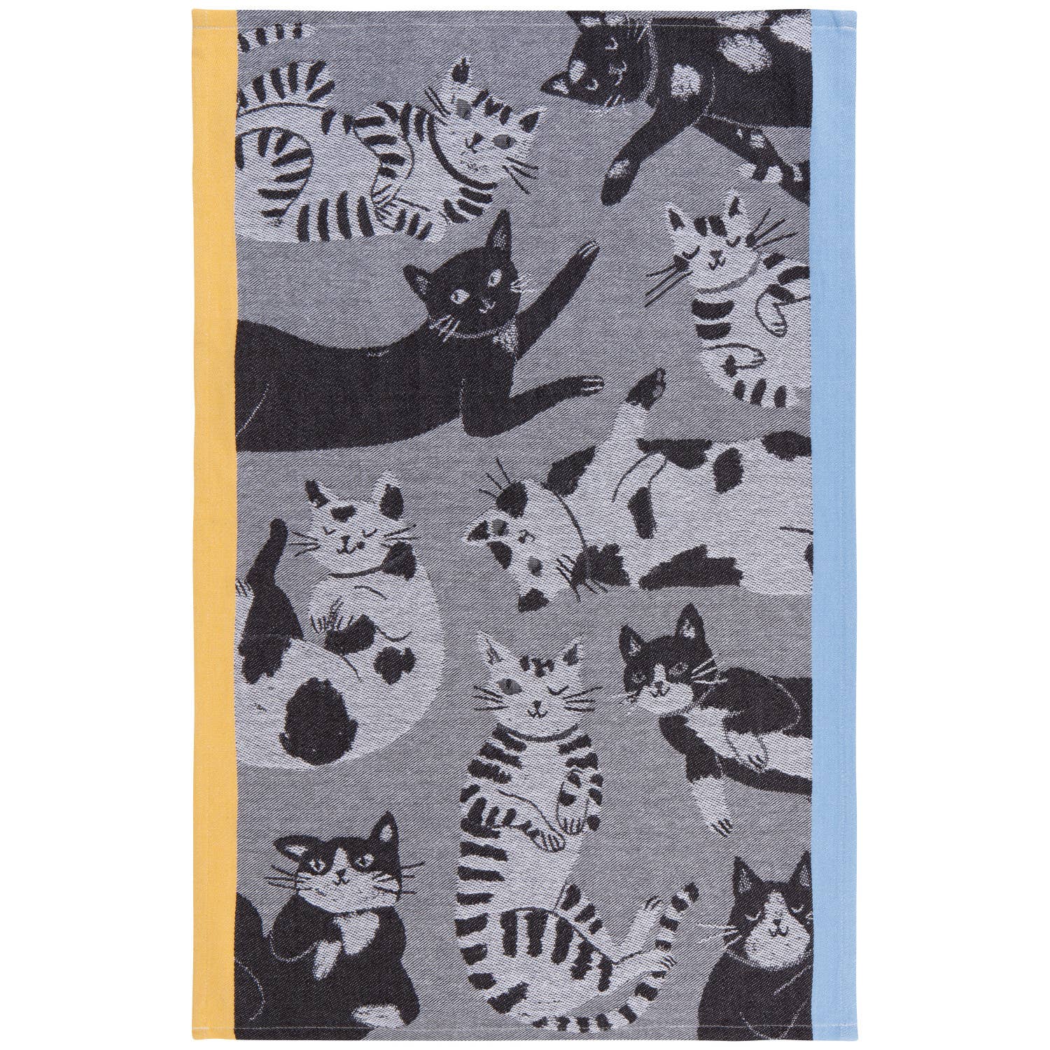 Torchon Jacquard Chats « Miaou Pour Toujours » | Oggetti di design e regali originali
