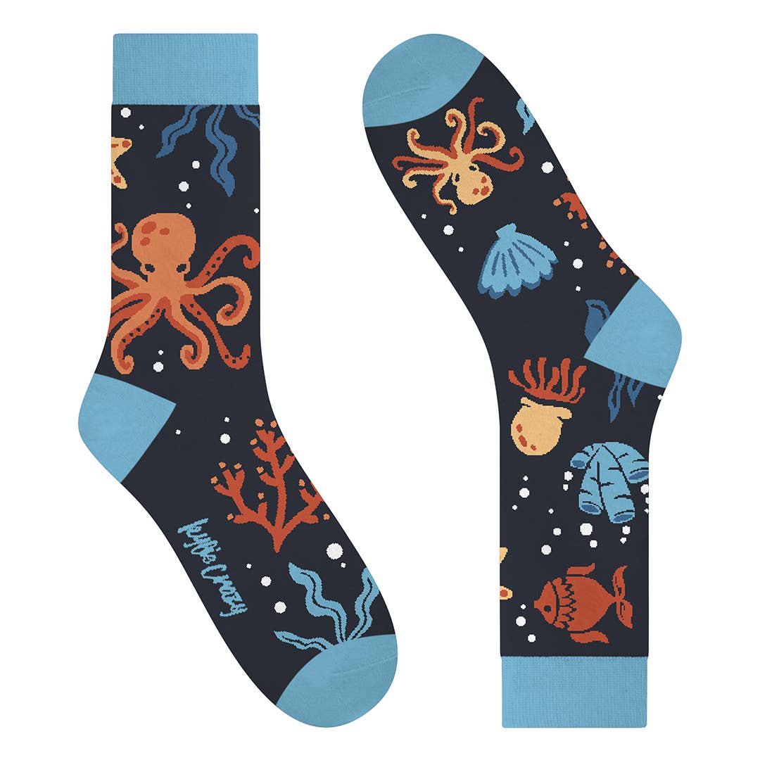 Chaussettes unisexes mi-hautes en coton sans coutures PULPO