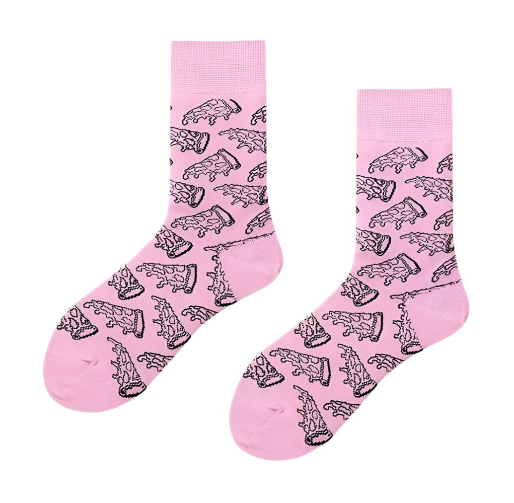 Oggetto regalo di design – chaussettes pizza mrcol